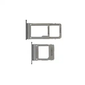 Samsung Uyumlu Galaxy A320 Sim Kart Tepsisi Siyah Çift