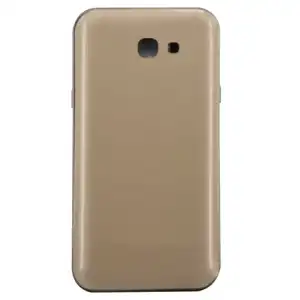 Samsung Uyumlu Galaxy A720 Kasa Kapak Gold Çıtasız