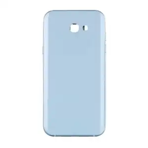 Samsung Uyumlu Galaxy A720 Kasa Kapak Mavi Çıtasız