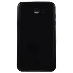 Samsung Uyumlu Galaxy A720 Kasa Kapak Siyah Çıtasız