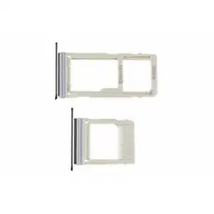 Samsung Uyumlu Galaxy A8 2018 A530 Sim Kart Tepsisi Siyah Çift