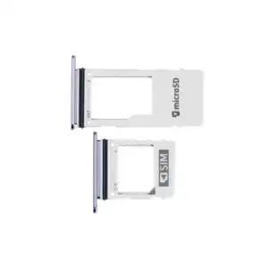 Samsung Uyumlu Galaxy A8 Plus 2018 A730 Sim Kart Tepsisi Violet