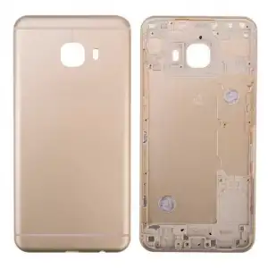 Samsung Uyumlu Galaxy C5 C5000 Kasa Kapak Gold Çıtasız