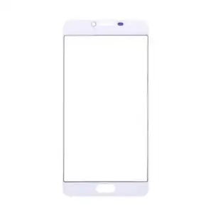 Samsung Uyumlu Galaxy C7 Pro C7010 Lens Ocalı Beyaz