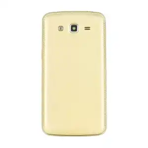 Samsung Uyumlu Galaxy Grand 2 G7106 Kasa Kapak Gold Duos Çıtasız