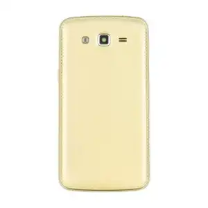 Samsung Uyumlu Galaxy Grand 2 G7106 Kasa Kapak Gold No Duos Çıtasız