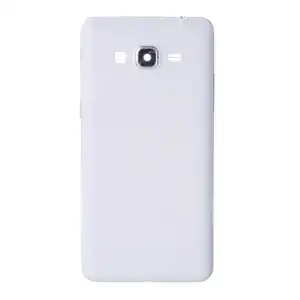 Samsung Uyumlu Galaxy Grand Prime G530 Kasa Kapak Beyaz No Duos Çıtasız