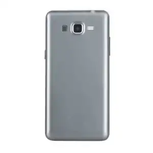 Samsung Uyumlu Galaxy Grand Prime Plus G532 Kasa Kapak Silver Çıtasız