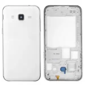 Samsung Uyumlu Galaxy J2 J200 Kasa Kapak Beyaz Duos Çıtasız