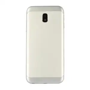 Samsung Uyumlu Galaxy J3 Pro 2017 J330 Kasa Silver Çıtalı