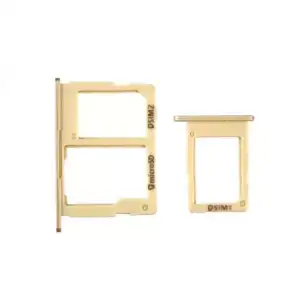 Samsung Uyumlu Galaxy J5 Prime G570 Sim Kart Tepsisi Gold Çift