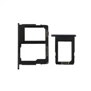 Samsung Uyumlu Galaxy J5 Prime G570 Sim Kart Tepsisi Siyah Çift