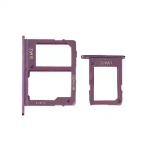 Samsung Uyumlu Galaxy J6 J600 Sim Kart Tepsisi Violet