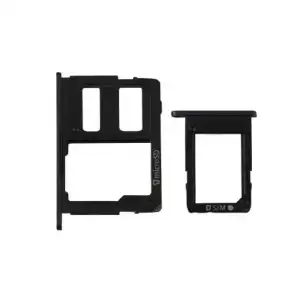 Samsung Uyumlu Galaxy J7 Max G615 Sim Kart Tepsisi Siyah