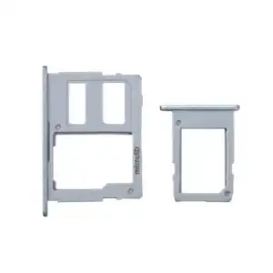 Samsung Uyumlu Galaxy J7 Pro 2017 J730 Sim Kart Tepsisi Silver