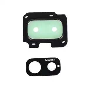 Samsung Uyumlu Galaxy J8 J810 Kamera Lensi Siyah