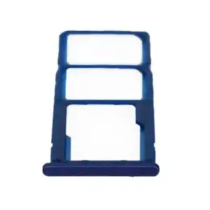 Samsung Uyumlu Galaxy M10S M107 Sim Kart Tepsisi Mavi