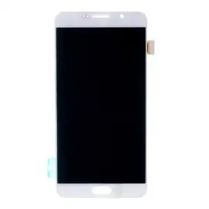 Samsung Uyumlu Galaxy Note 5 N920 Lcd Ekran Dokunmatik Beyaz Servis Gh97-17755C