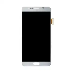 Samsung Uyumlu Galaxy Note 5 N920 Lcd Ekran Dokunmatik Gümüş Revizyonlu