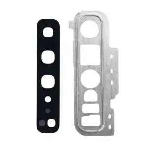 Samsung Uyumlu Galaxy S10 5G G977 Kamera Lensi Beyaz