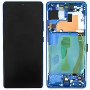 Samsung Uyumlu Galaxy S10 Lite G770 Lcd Ekran Dokunmatik Mavi Servis Gh82-21672C