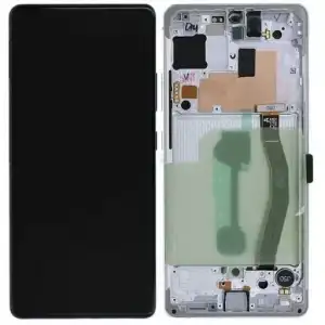Samsung Uyumlu Galaxy S10 Lite G770 Lcd Ekran Dokunmatik Silver Servis Gh82-21672B