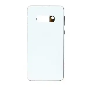 Samsung Uyumlu Galaxy S10E G970 Kasa Kapak Beyaz Çıtalı