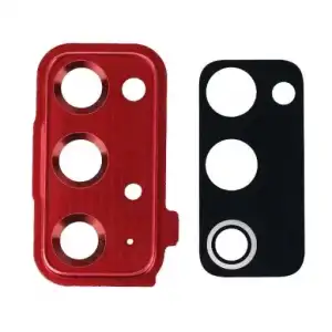 Samsung Uyumlu Galaxy S20 Fe Fan Edition G780 Kamera Lensi Kırmızı