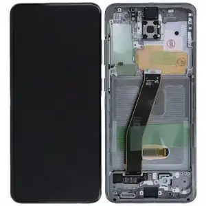 Samsung Uyumlu Galaxy S20 G980 Lcd Ekran Dokunmatik Gri Servis Gh82-22131A