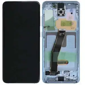 Samsung Uyumlu Galaxy S20 Plus G985 Lcd Ekran Dokunmatik Mavi Servis Gh82-22145D