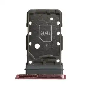 Samsung Uyumlu Galaxy S21 Plus 5G G996 Sim Kart Tepsisi Pembe