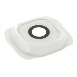 Samsung Uyumlu Galaxy S6 Edge G925 Kamera Lensi Beyaz