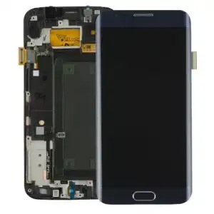 Samsung Uyumlu Galaxy S6 Edge G925 Lcd Ekran Dokunmatik Siyah Revizyonlu