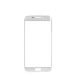 Samsung Uyumlu Galaxy S6 Edge G925 Touch Beyaz Çıtasız