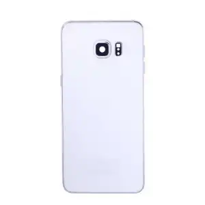Samsung Uyumlu Galaxy S6 Edge Plus G928 Kasa Kapak Beyaz Çıtasız