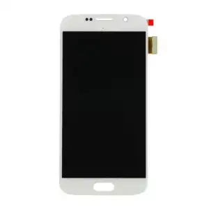 Samsung Uyumlu Galaxy S6 G920 Lcd Ekran Dokunmatik Beyaz OLED