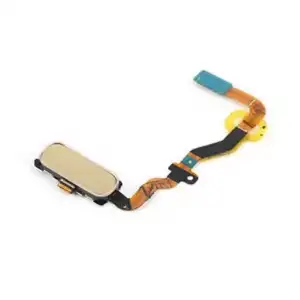 Samsung Uyumlu Galaxy S7 G930 Home Tuş Bordu Filmi Flex Gold