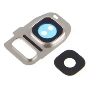 Samsung Uyumlu Galaxy S7 G930 Kamera Lensi Beyaz