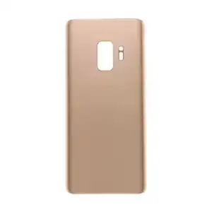Samsung Uyumlu Galaxy S9 G960 Kasa Kapak Gold Çıtalı