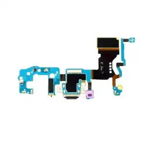 Samsung Uyumlu Galaxy S9 G960F Şarj Soketli Mikrofon Filmi Flex