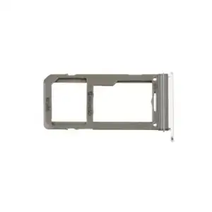 Samsung Uyumlu Galaxy S9 Plus G965 Sim Kart Tepsisi Silver Çift