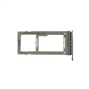 Samsung Uyumlu Galaxy S9 Plus G965 Sim Kart Tepsisi Siyah Çift