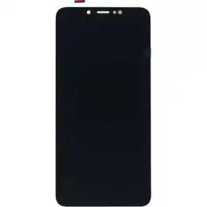 Tecno Uyumlu Spark 3 Lcd Ekran Dokunmatik Siyah Çıtasız