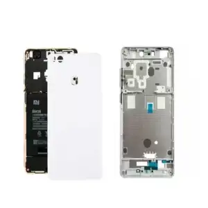 Xiaomi Uyumlu Mi 4S Kasa Kapak Beyaz Çıtalı