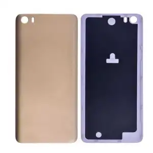 Xiaomi Uyumlu Mi 5 Arka Kapak Gold A Kalite Plastik