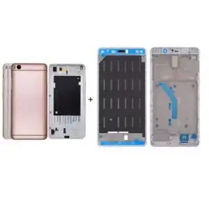 Xiaomi Uyumlu Mi 5S Kasa Kapak Pembe Çıtalı