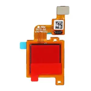 Xiaomi Uyumlu Mi 5X Home Parmak Okuyucu Filmi Flex Kırmızı