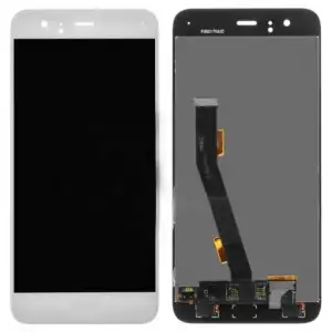Xiaomi Uyumlu Mi 6 Lcd Ekran Dokunmatik Beyaz Çıtasız Parmak İzli