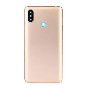 Xiaomi Uyumlu Mi Max 3 Kasa Kapak Gold Çıtalı