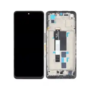 Xiaomi Uyumlu POCO X3 Gt Lcd Ekran Dokunmatik Siyah Çıtalı Servis